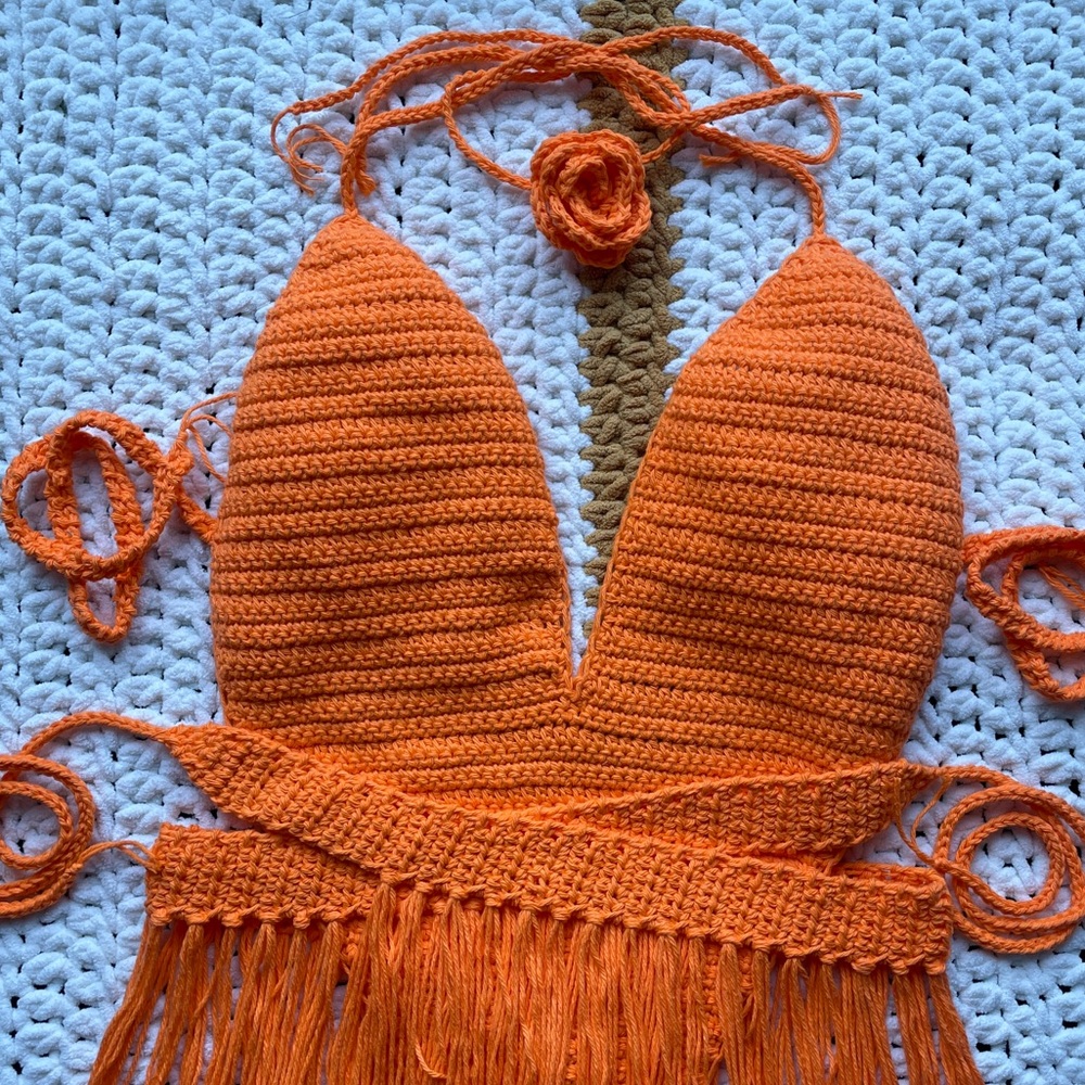 Crochet Swimsuit - Picture 2 of 5